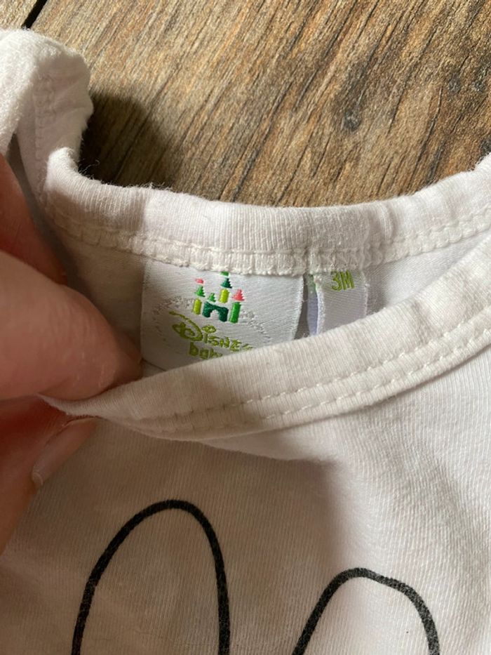 Ensemble Mickey body et legging 3 mois - photo numéro 2