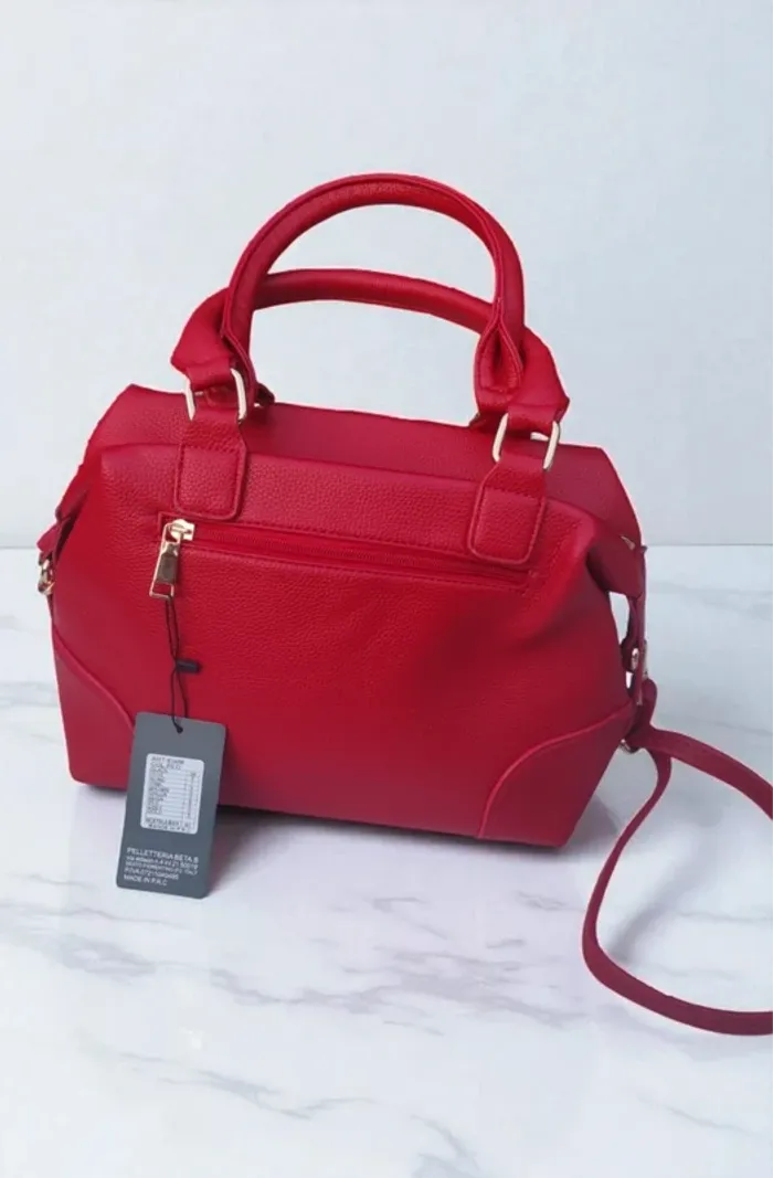 Sac style bowling écrit vintage chic et pratique neuf - photo numéro 8