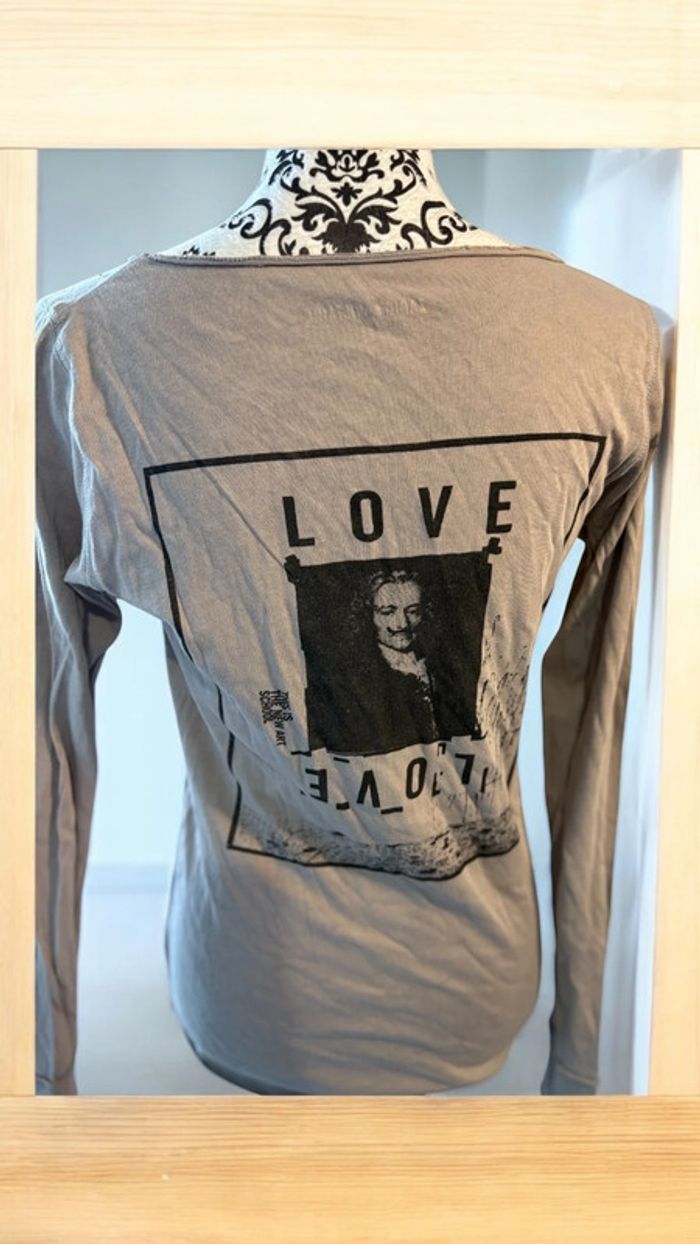 TEE shirt manches longues femme, zadig et voltaire, taille s