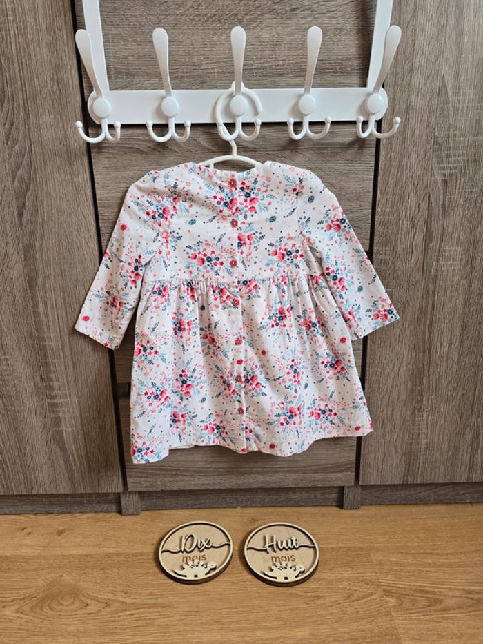 Vêtement Bébé Fille - Robe fleurie - Sergent Major - 18 mois 80 cm - photo numéro 6