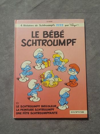 Les Schtroumpfs Tome 12 - Le Bébé Schtroumpf Peyo