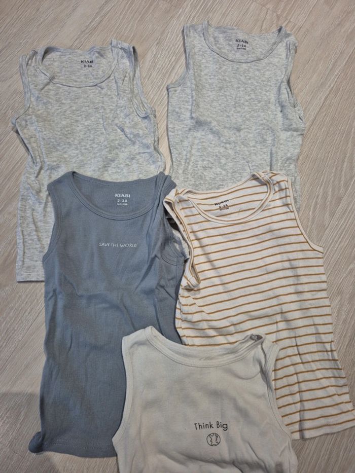 Lot maillots de corps 3 ans - photo numéro 2