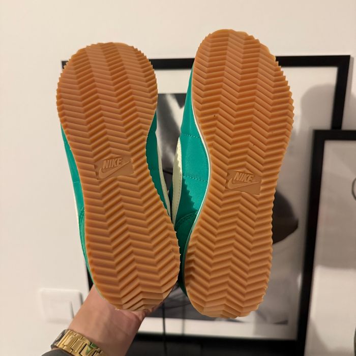 Basket Nike Cortez verte - photo numéro 4