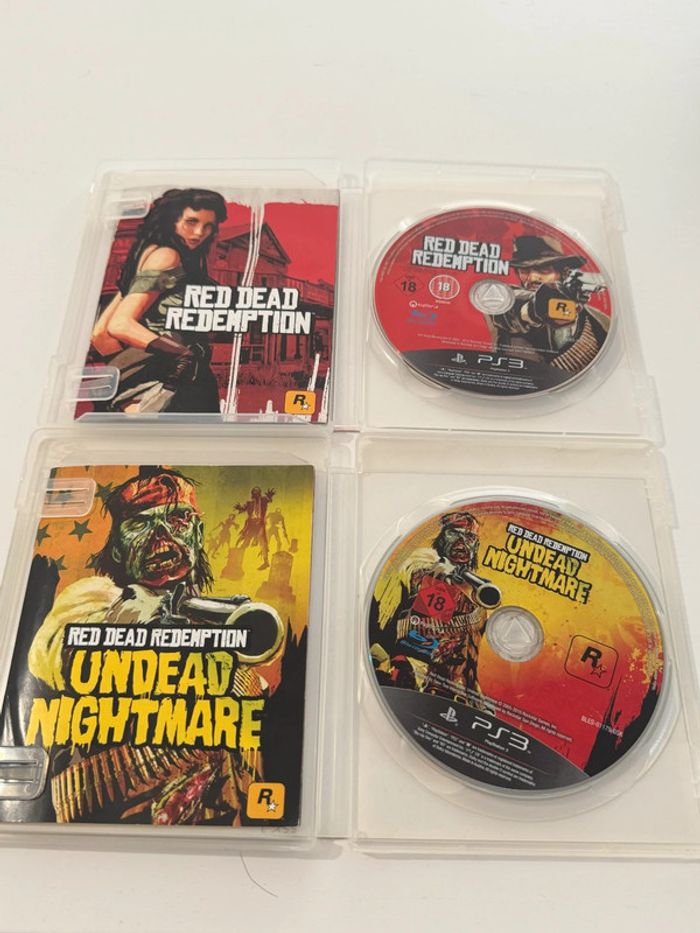 Lot Red Dead Redemption + Undead Nightmare - TBE - PS3 - photo numéro 3