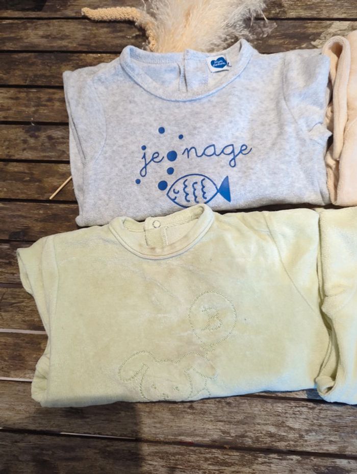 Lot de 4 pyjamas 12 mois - photo numéro 3