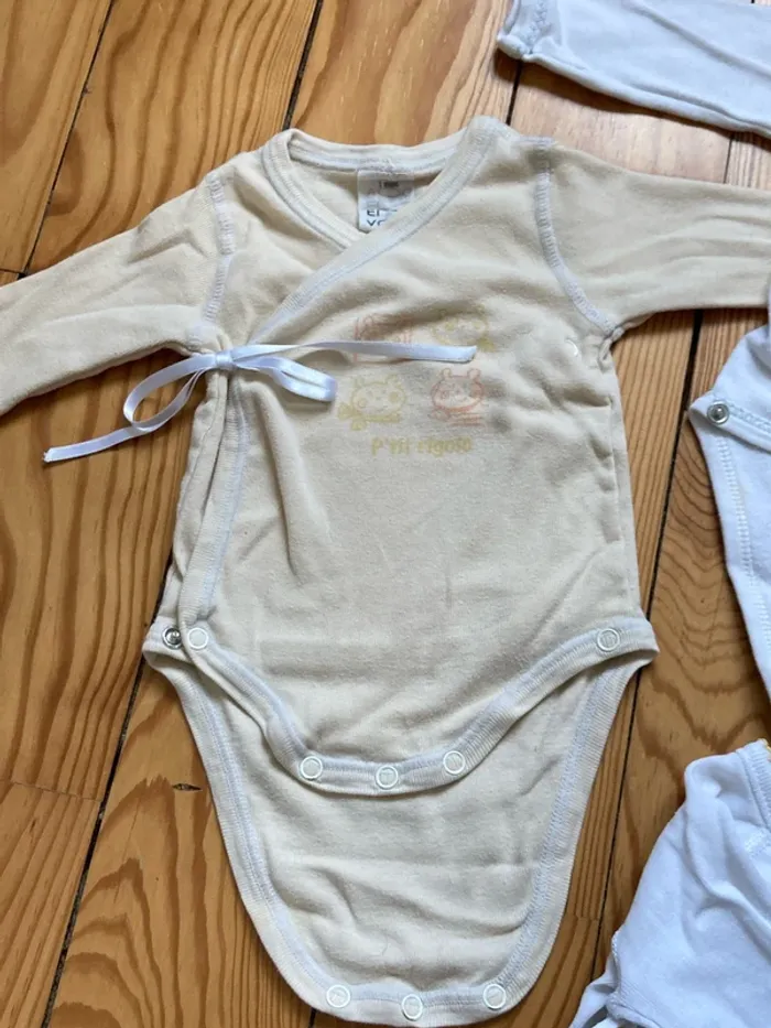 Lot de 3 body 1 mois mixte - photo numéro 4