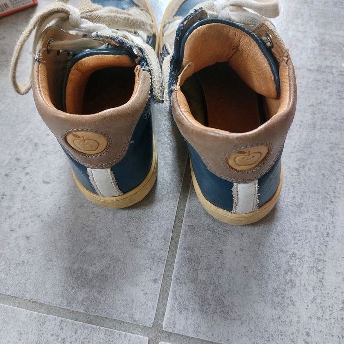 Chaussures shoopom bleu et blanc pointure 27 - photo numéro 3