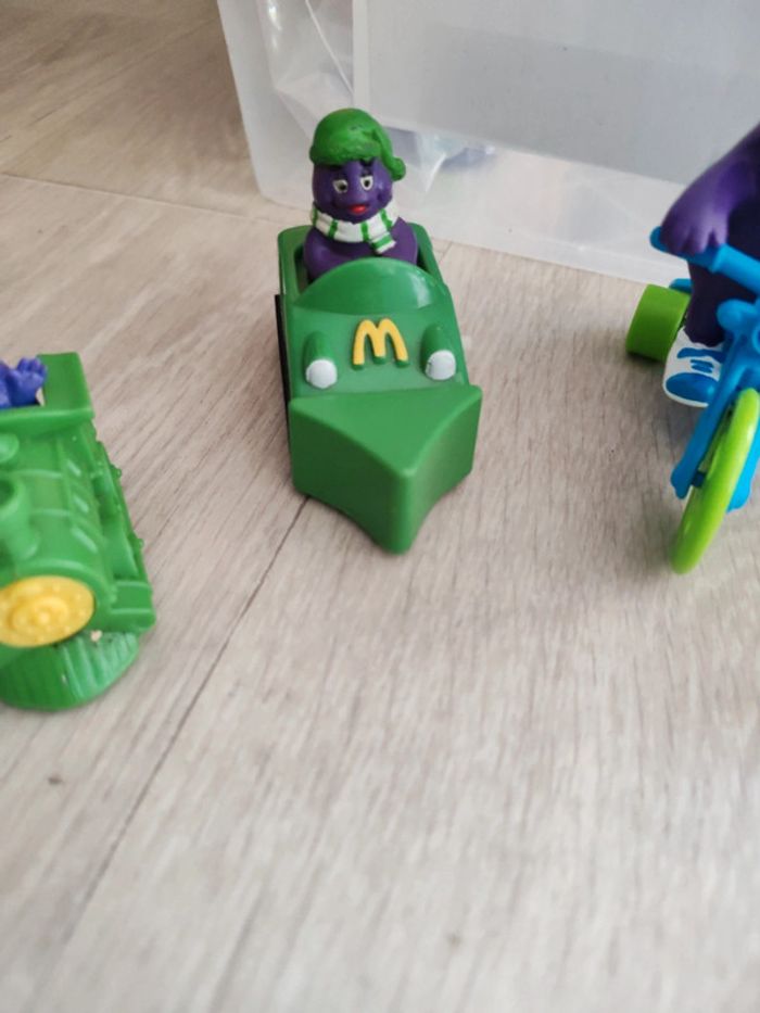 Figurine McDonald's grimace ×5 - photo numéro 3
