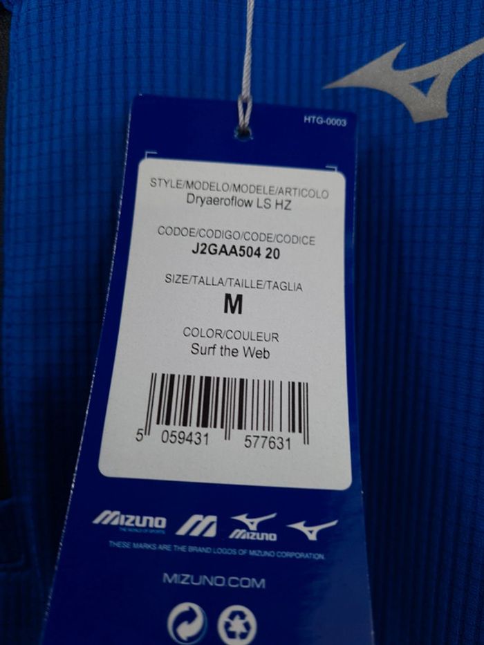 Tee-shirt manches longues de sport mizuno - photo numéro 4