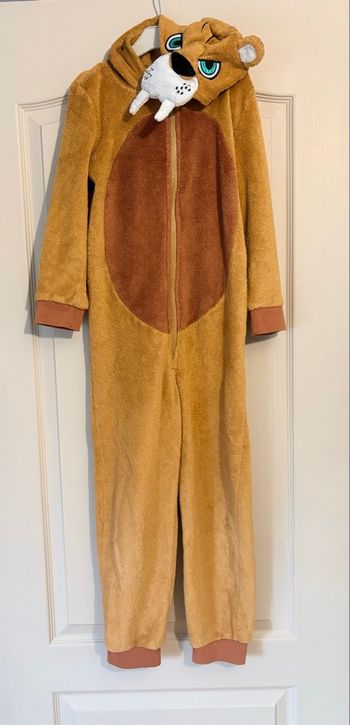 Pyjama 1 pièce garçon 7-8 ans (122-128 cm) – Zeeman – Tigre – TBE