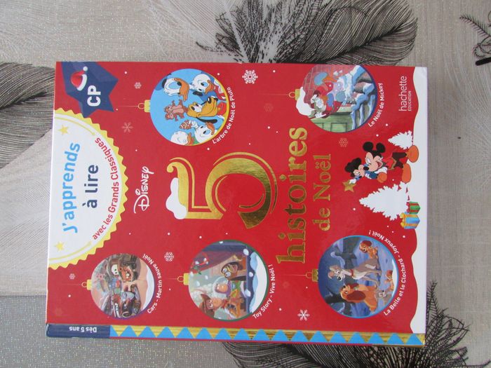 Livre J'apprends à lire avec les grands classiques Disney niveau CP: 5 histoires de Noël