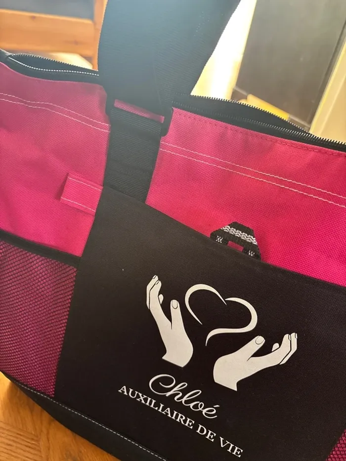 Sac auxiliaire de vie prénom Chloé - photo numéro 2