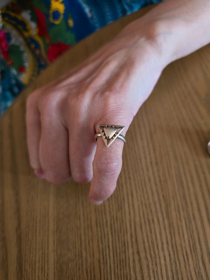 Bague argent taille 52