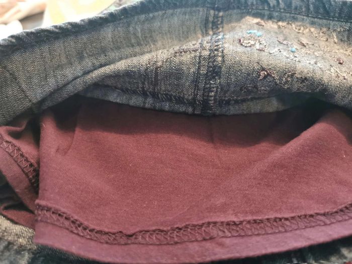 Robe 👣 jean cadet rousselle 6mois/67cm - photo numéro 11