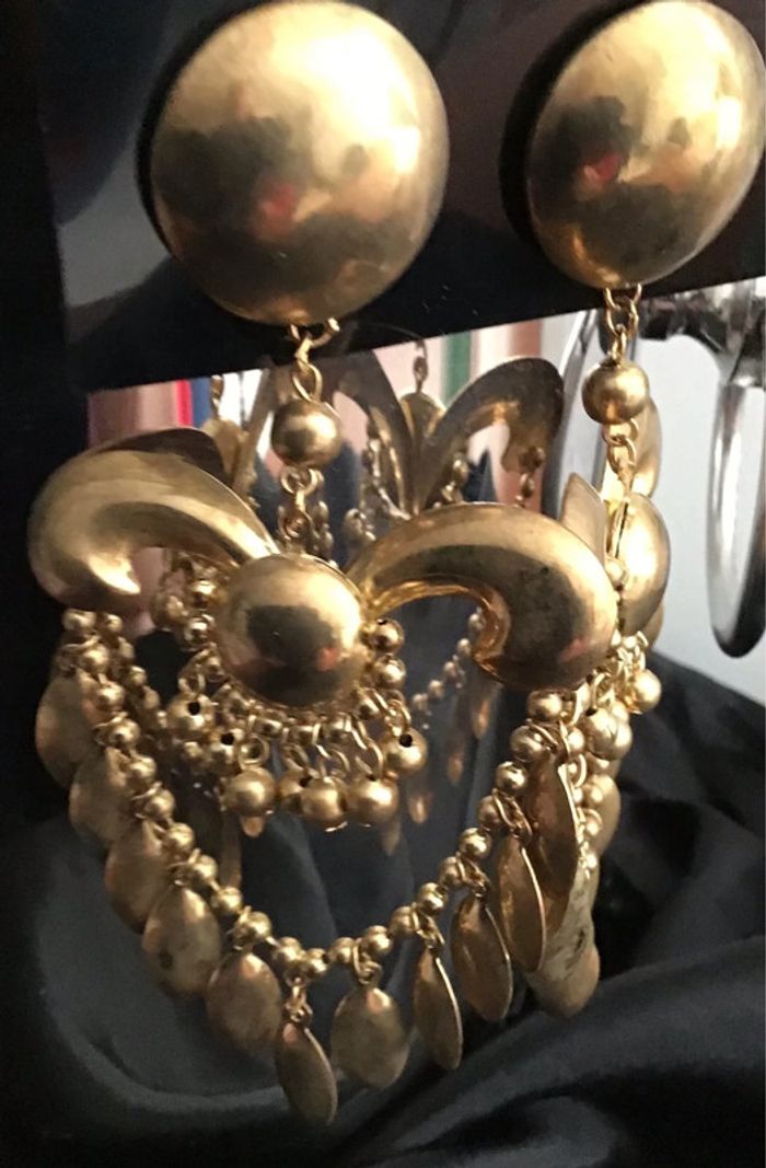 Magnifiques clips vintage couture - photo numéro 6