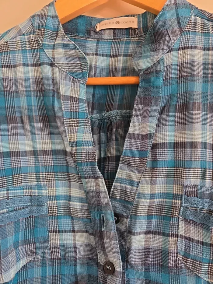 Chemise à carreaux 🌸 XXL - photo numéro 3