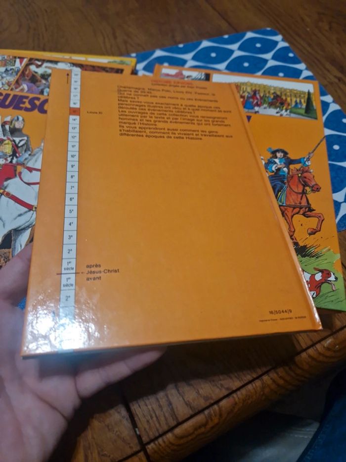 Lot de 8 livres vintage Histoire juniors - photo numéro 9