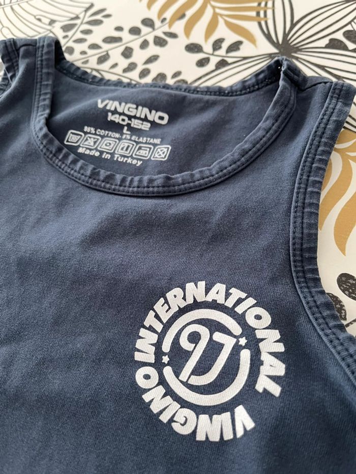 Lot 2 tee-shirts sans manches Vingino 10/12 ans - photo numéro 2