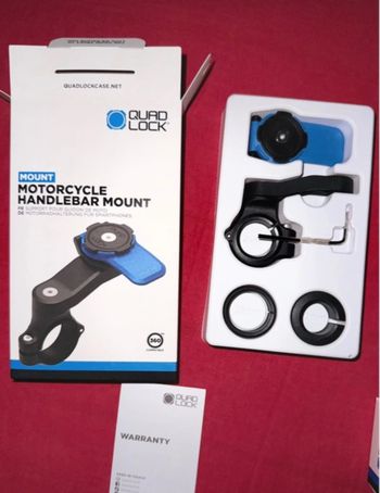 Quad Lock Moto Support + AntiVibration