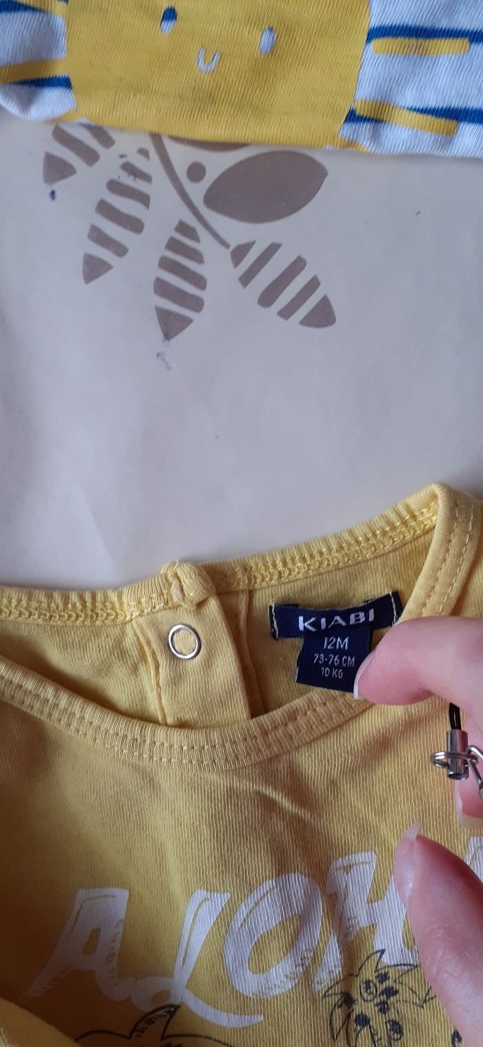 Tee-shirt MC bébé garçon 12 mois - photo numéro 3