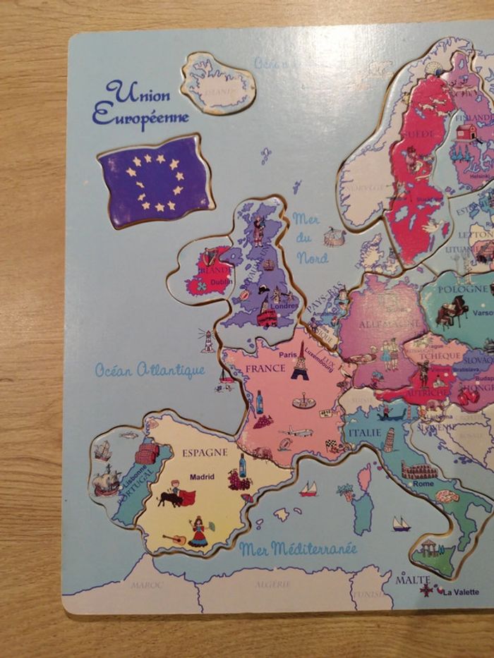Puzzle bois Union Européenne - photo numéro 5