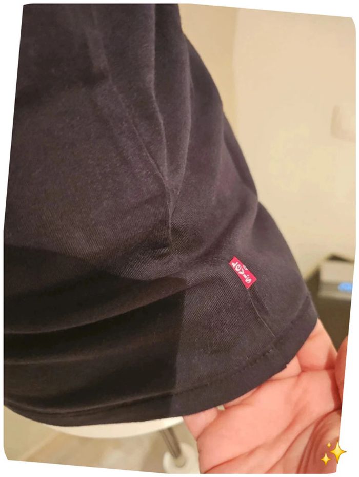 T-shirt Levi's noir xs femme - photo numéro 2