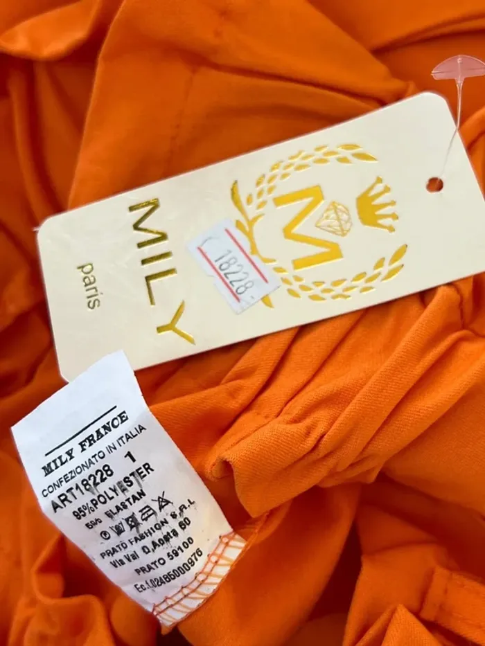 SOLDE Pantalon court taille s/m taille élastique - Mily - neuf - photo numéro 7