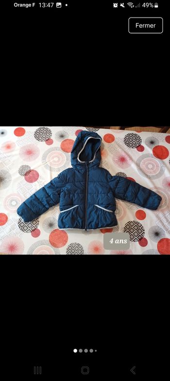 Doudoune neuve 👧 taille 4 ans