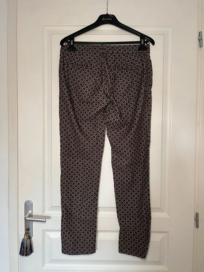 Pantalon côtelé fleuris - Attic and Barn - M - photo numéro 6