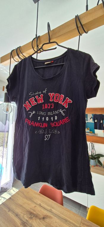 T-shirt only bleu marine