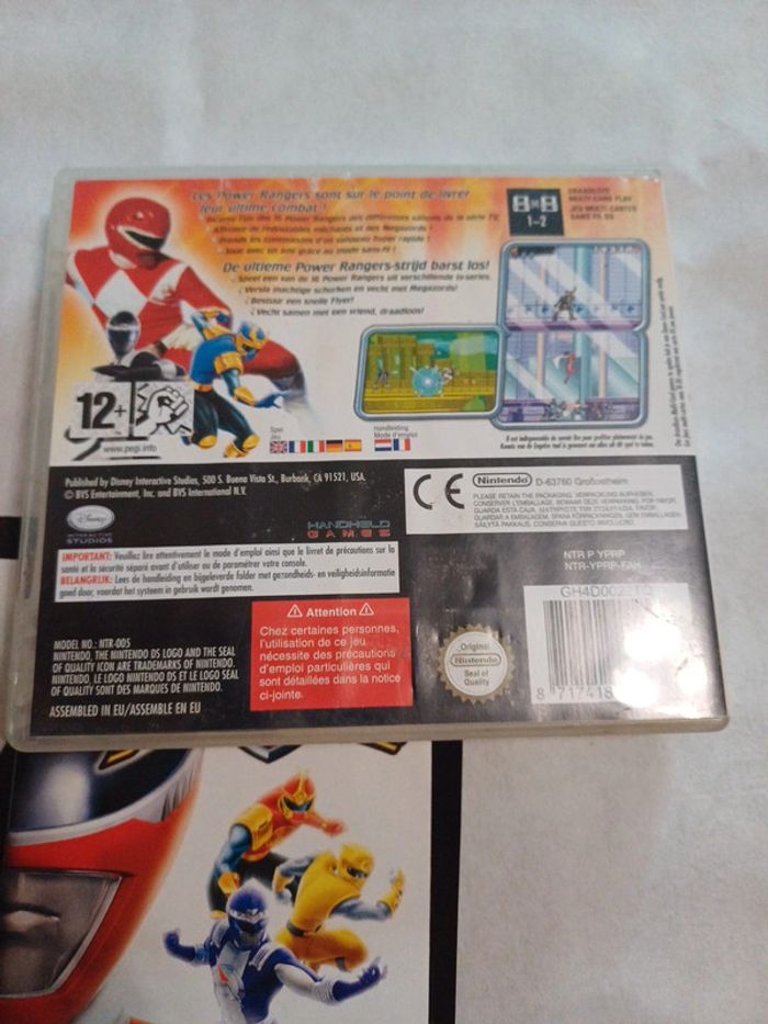 Power Rangers Super Legends Nintendo DS - photo numéro 3
