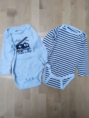 Lot 2 bodies 9 mois