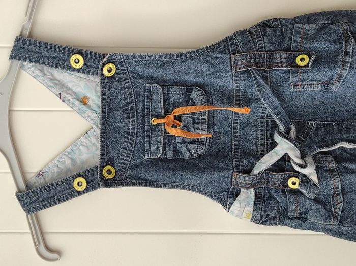 👗 Robe salopette en jean – fille 3 ans - photo numéro 4