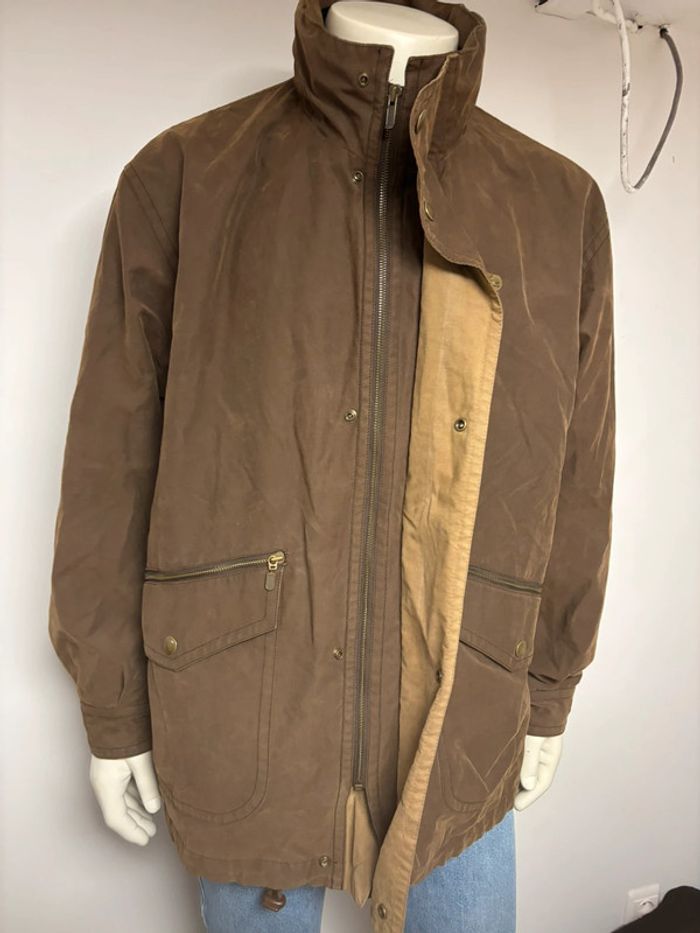 Parka homme Lacoste Sport taille 52 marron en excellent état - photo numéro 8