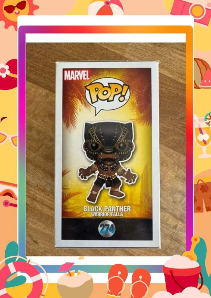 Bobble head funko pop Marvel Black panther - photo numéro 2