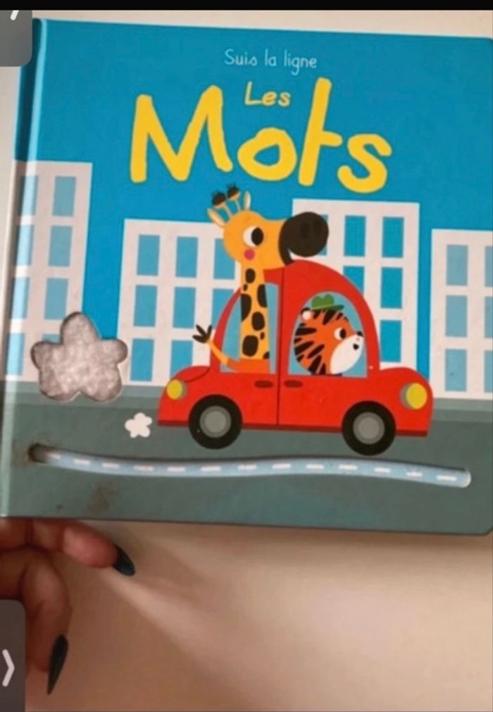 Livre Suis la ligne : Les mots TRÈS BON ÉTAT