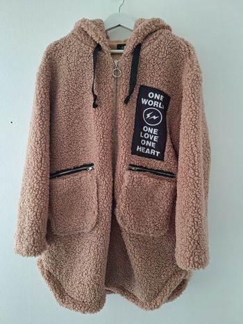 Gilet/veste  long bouclette