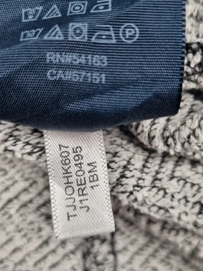 Veste Tommy Hilfiger grise – Taille S/36 Femmes - photo numéro 8