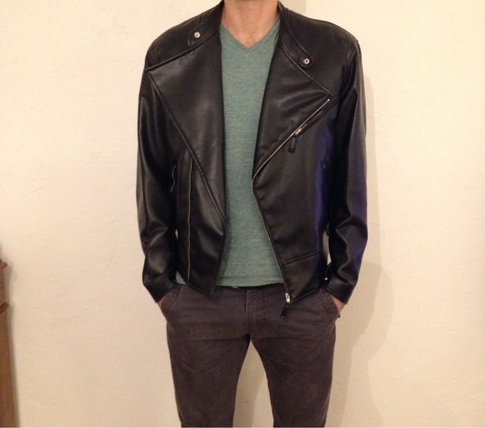Veste en cuir