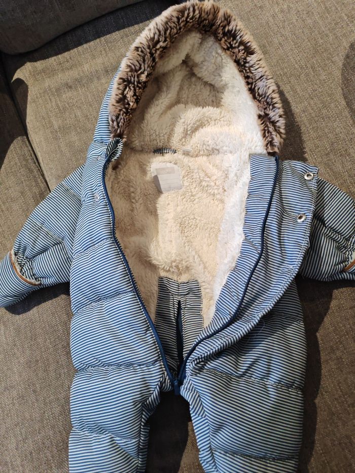 Combipilote bleu bébé garçon obaidi - photo numéro 2