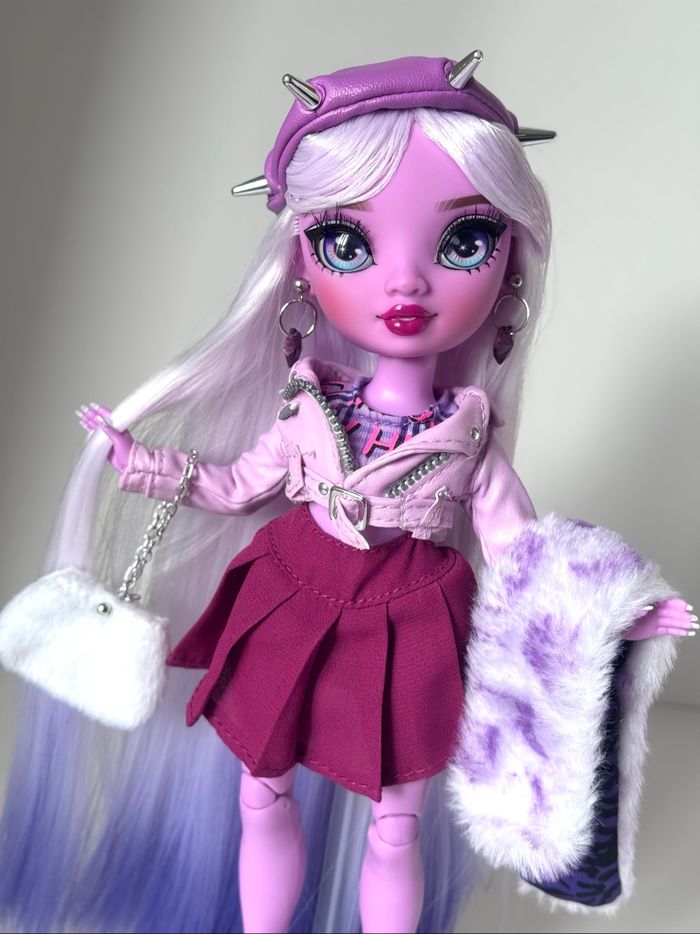 Lavender Rainbow High shadow High custom - photo numéro 5