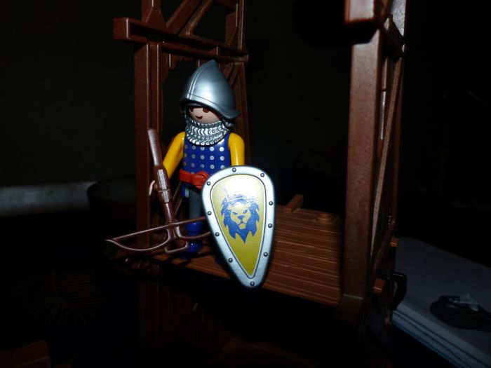 LOT PLAYMOBILS MERCENAIRES ET DECOR ETC - photo numéro 5