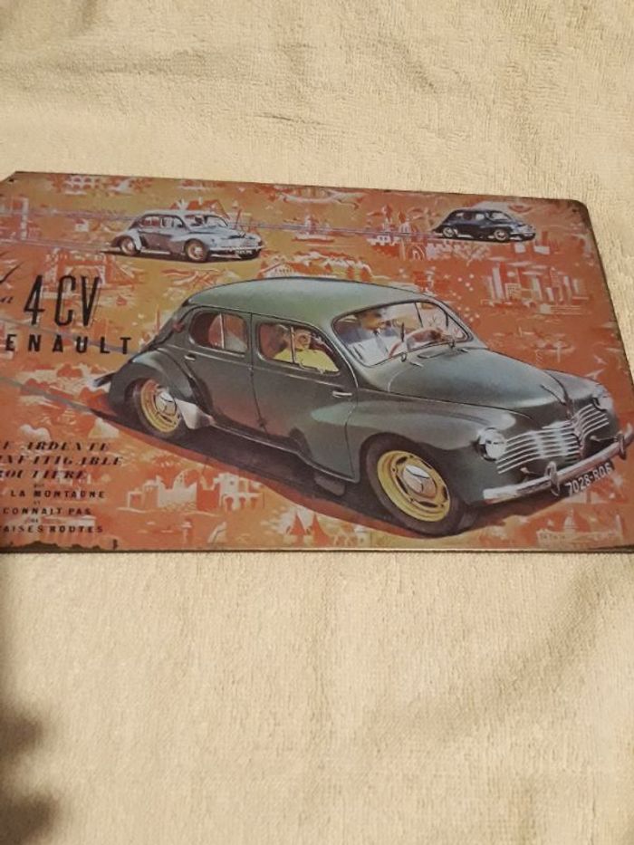 Plaque décorative vintage