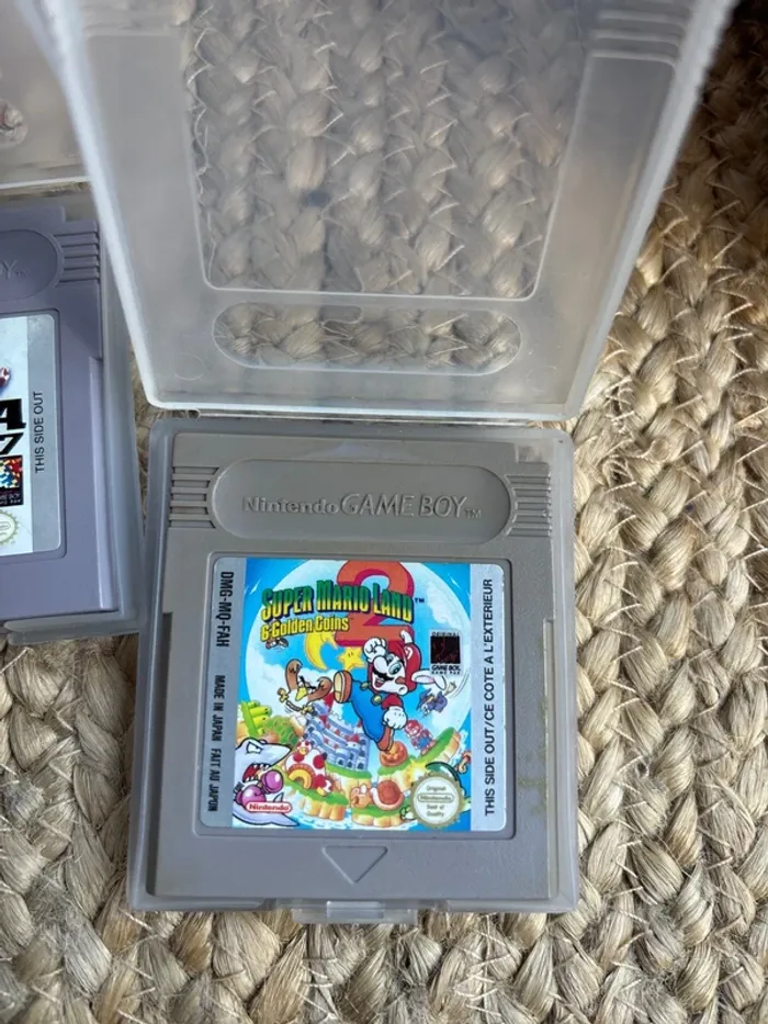 Game Boy Fat Original (DMG-01) en État de Marche avec 4 Jeux ! - photo numéro 8