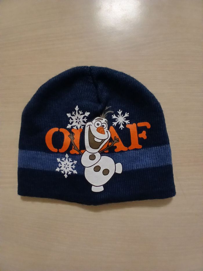 Bonnet fille olaf matiere acrylique tour de tete 52 marque disney - photo numéro 4