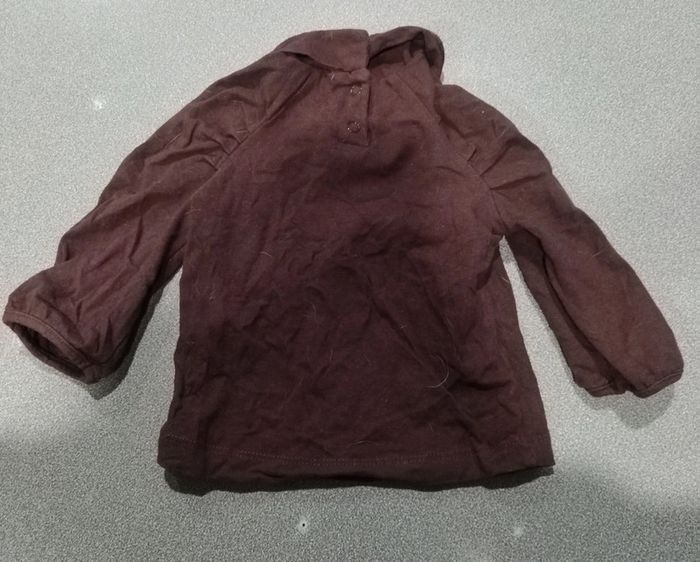 Tee shirt manches longues avec col roulé - photo numéro 3