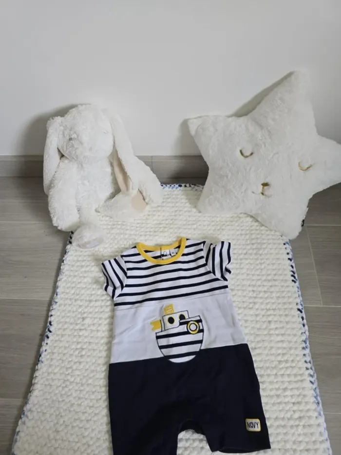 Lot de 3 combinaison short