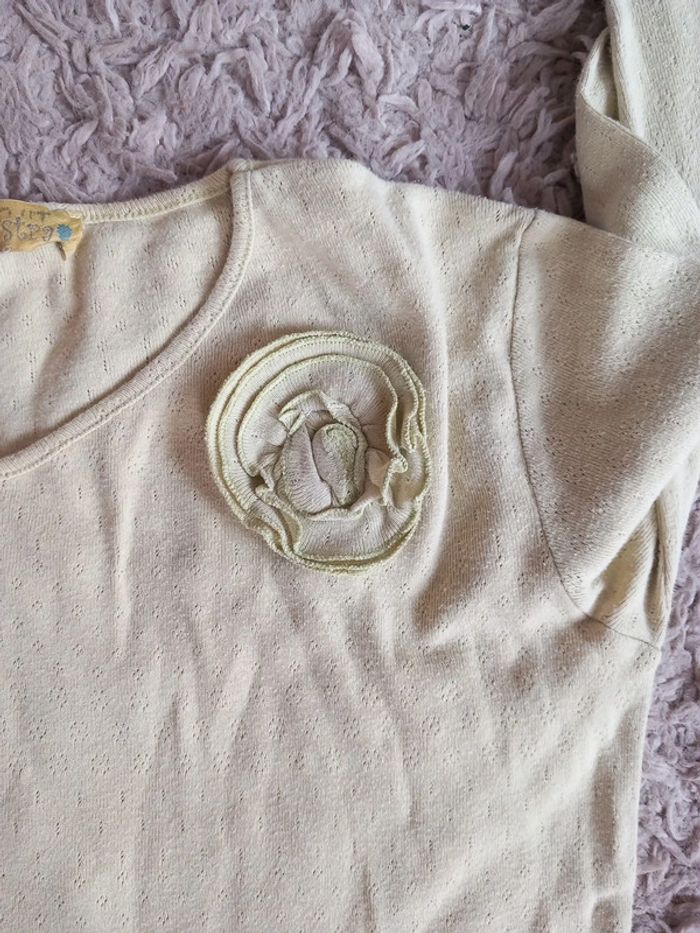 📦pull coton vert pomme Orchestra T34 10ans - photo numéro 3