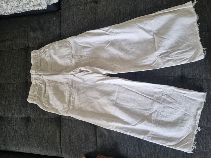Jean Zara blanc taille 140 cm