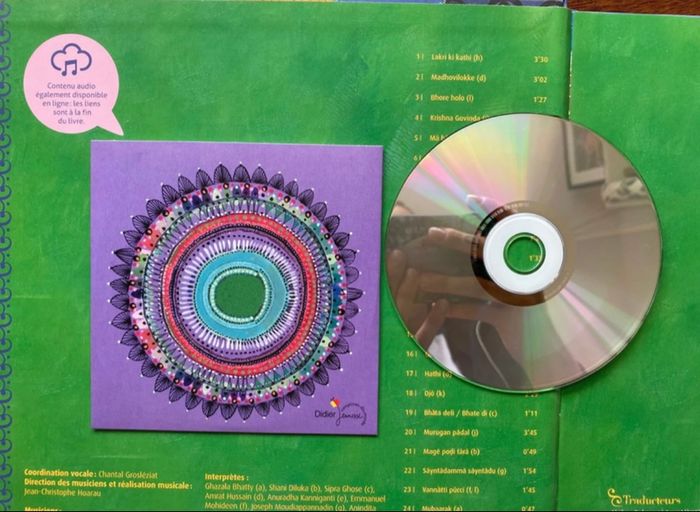 Livre CD comptines indiennes/pakistanaises… - photo numéro 3